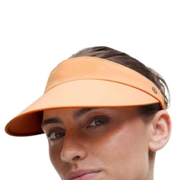 Lululemon Womens Fast Paced Wide Band Running Visor Rock Melon main image 10